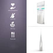 Elvie Breast Milk Storage Bags Clear - ACCS-MSB-100
