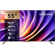 تلفزيون دريم الذكي بشاشة QLED دقة 4K مقاس 55 بوصة، نظام تشغيل Google TV (موديل 2026) 55Q100