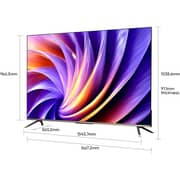 تلفزيون دريم الذكي بشاشة QLED دقة 4K مقاس 75 بوصة، نظام تشغيل Google TV (موديل 2026) 75Q100