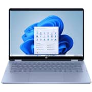 HP OmniBook 5 Flip 2-in-1 Convertible (2026) Laptop - 1st Series / Intel Core 3-100U / 14inch 2K / 512GB SSD / 8GB RAM / Shared Intel Graphics / Windows 11 Home / English & Arabic Keyboard / Glacier Silver / Middle East Version - [14-fp0016nx]
