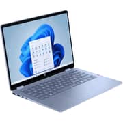 HP OmniBook 5 Flip 2-in-1 Convertible (2026) Laptop - 1st Series / Intel Core 3-100U / 14inch 2K / 512GB SSD / 8GB RAM / Shared Intel Graphics / Windows 11 Home / English & Arabic Keyboard / Glacier Silver / Middle East Version - [14-fp0016nx]