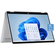 HP OmniBook 5 Flip 2-in-1 Convertible (2026) Laptop - 1st Series / Intel Core 7-150U / 14inch 2K / 1TB SSD / 16GB RAM / Shared Intel Graphics / Windows 11 Home / English & Arabic Keyboard / Silver / Middle East Version - [14-fp0001nx]