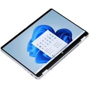 HP OmniBook 5 Flip 2-in-1 Convertible (2026) Laptop - 1st Series / Intel Core 7-150U / 14inch 2K / 1TB SSD / 16GB RAM / Shared Intel Graphics / Windows 11 Home / English & Arabic Keyboard / Silver / Middle East Version - [14-fp0001nx]
