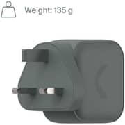 Commo Dual Port Wall Charger 65W Grey - AECWC65A2CCGR