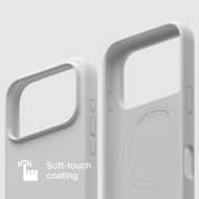 Commo Silicone Case Smoky White For iPhone 17 Pro - AEIP17PRSILSWT