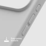 Commo Silicone Case Smoky White For iPhone 17 Pro - AEIP17PRSILSWT
