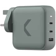 Commo 3 Port Wall Charger 140W Grey - AECWC140A2CCGR