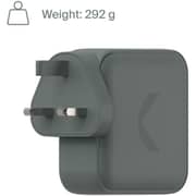 Commo 3 Port Wall Charger 140W Grey - AECWC140A2CCGR