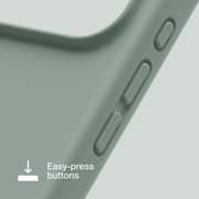 Commo Silicone Case Light Grey For iPhone 17 Pro - AEIP17PMSILLCG