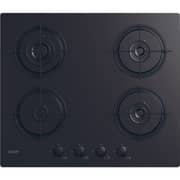 Candy Built-in 4 Burners Gas Hob 60cm Black Glass - CVW6BBMAR