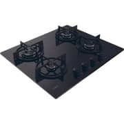 Candy Built-in 4 Burners Gas Hob 60cm Black Glass - CVW6BBMAR