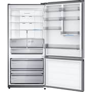 Midea Bottom Freezer Refrigerator 680L Silver - MDRB905FIN46D