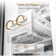 Dreame Top Mount Refrigerator 348L Titanium Silver - DRT440ASC