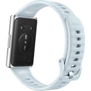 Hauwei Band 11 Pro Smartwatch Blue With Fluoroelastomer Strap