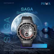 Pawa Saga Smartwatch Black - PW-STWFTB20-BK