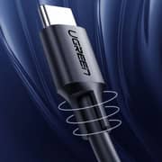 سلك متين يوجرين US286 من Type-C إلى Type-C بطول 3 متر لون أسود 60788
