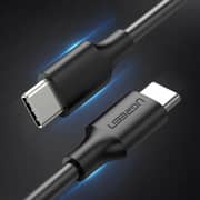 سلك متين يوجرين US286 من Type-C إلى Type-C بطول 3 متر لون أسود 60788