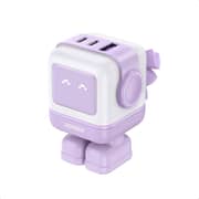 Ugreen Nexode RG Robot Design 65W 3-Port GaN Fast Charger - Purple - CD361