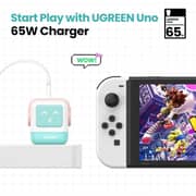 Ugreen Uno 3-Port GaN Fast Charger Pink/Blue - CD361