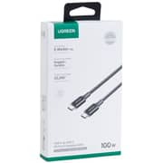 Ugreen Fast Charging Braided USB-C to USB-C Cable 1m Black - L502