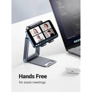 Ugreen LP263 Foldable Desktop Phone Stand - Grey - LP263