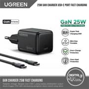 Ugreen USB-C Fast Charger Black - X517