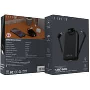 Levelo Nano KeyChain Power Bank 4000mh Black - LVLNANOPBBK