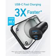Anker Dual Port Car Charger Black - B2741H11