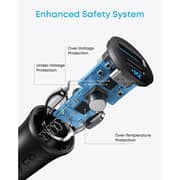 Anker Dual Port Car Charger Black - B2741H11