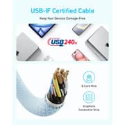 Anker Durable USB-C to USB-C Cable 1m White - A8060H21