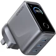 شاحن أنكر جان برايم بـ 3 منافذ USB-C لون فضي A2687241