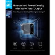 شاحن أنكر جان برايم بـ 3 منافذ USB-C لون فضي A2687241