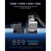 شاحن أنكر جان برايم بـ 3 منافذ USB-C لون فضي A2687241