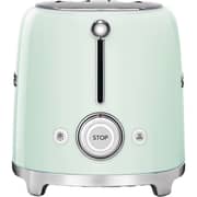 Smeg 50's Style 2 Slice Toaster - TSF01PGUK + Electric Kettle KLF03PGUK