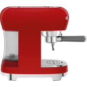Smeg 50's Style Espresso Machine - ECF02RDUK + Toaster TSF02RDUK