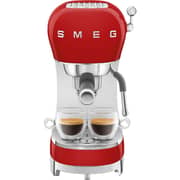 Smeg 50's Style Espresso Machine - ECF02RDUK + Toaster TSF02RDUK