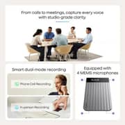 Plaud Note Pro AI Voice Recorder Silver - PN0300