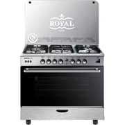 Royal Master Chief 90 Sensor 5 Burner Gas Cooker 90cm Black/Silver - MC90-C-SS-DFSVS