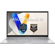 Asus Vivobook 15 (2026) Laptop - 1st Series / Intel Core 7-150U / 15.6inch FHD / 512GB SSD / 16GB RAM / Shared Intel Graphics / Windows 11 Home / English & Arabic Keyboard / Cool Silver / Middle East Version - [X1504VA-BQ715WL]
