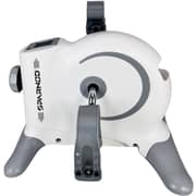 Sparnod Fitness Arm & Leg Mini Exercise Bike with LCD Display, Adjustable Resistance, Portable Under Desk Pedal Exerciser for Home & Office Workout, Compact Steel Frame, 120kg Capacity - (SMB-525)