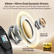 Earfun Tune Pro Wireless Over Ear Headset Black