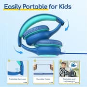 Earfun K1 Kids Wired Over Ear Headset Blue/Green