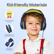 Earfun K1 Kids Wired Over Ear Headset Blue/Lemon
