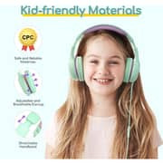 Earfun K1 Kids Wired Over Ear Headset Green/Violet