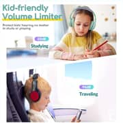 Earfun K1 Kids Wired Over Ear Headset Green/Violet