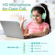 Earfun K1 Kids Wired Over Ear Headset Green/Violet