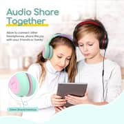 Earfun K1 Kids Wired Over Ear Headset Green/Violet