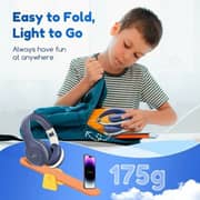 Earfun K2 Kids Wireless Over Ear Headset Blue