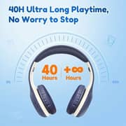 Earfun K2 Kids Wireless Over Ear Headset Blue