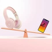Earfun K2 Kids Wireless Over Ear Headset Pink